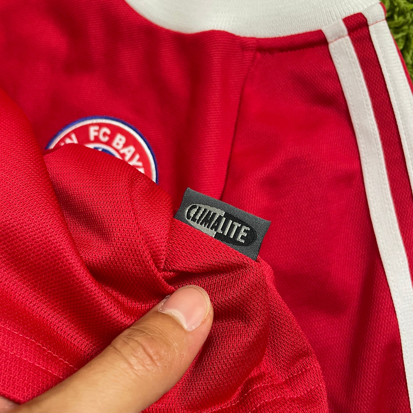 Adidas FC Bayern München Trikot Strunz rot Größe L 2000 2001