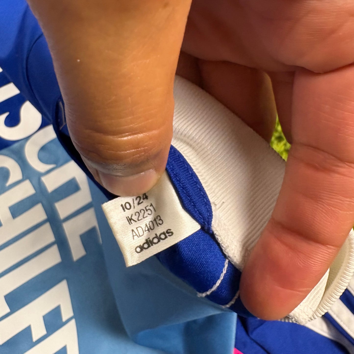 Adidas FC Schalke 04 Trikot blau Größe XXXL 3XL 2024 2025