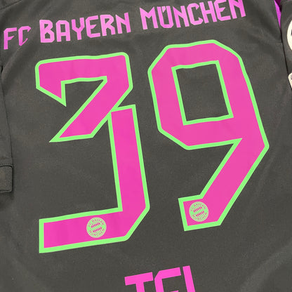 Adidas FC Bayern München Trikot TEL schwarz Größe M 2022 2023