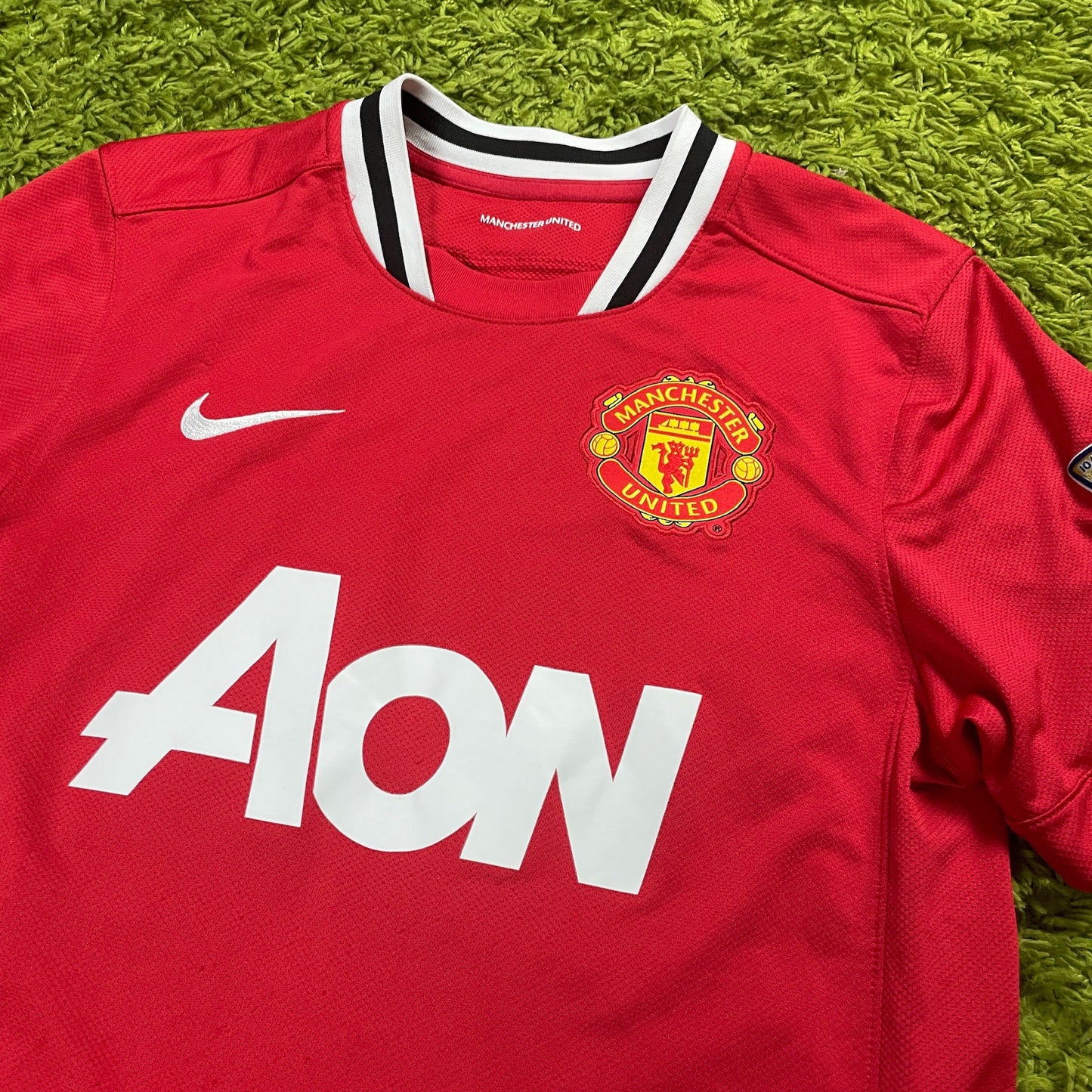 Nike Manchester United Rooney Trikot rot Größe S 2011 2012