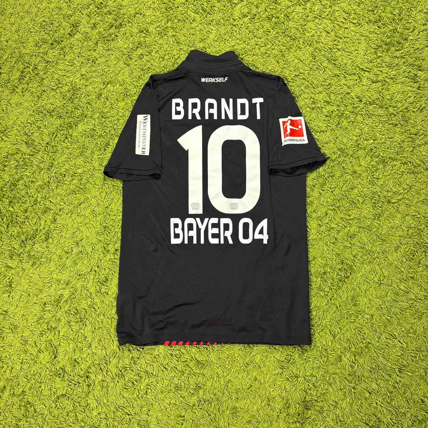Jako Bayer 04 Leverkusen Brandt Trikot schwarz Größe L 2017 2018