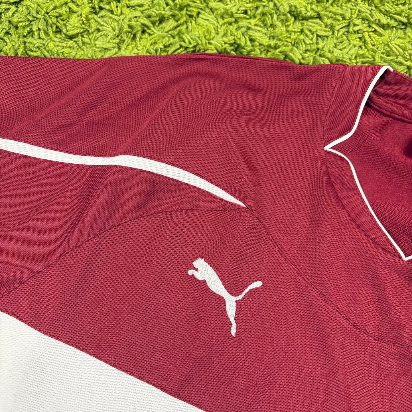 Puma VFB Stuttgart Trikot Wein rot Größe XL 2010 2011