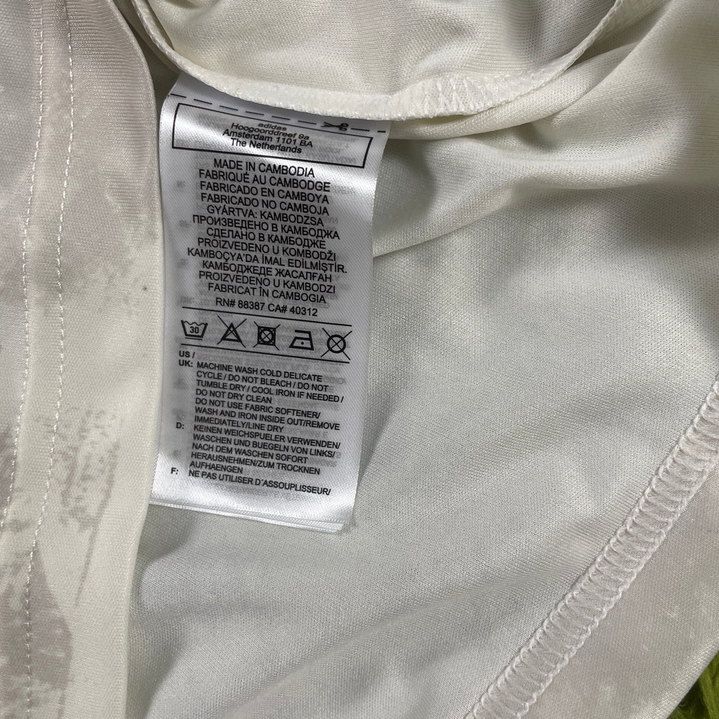 Adidas Belgien Trikot weiß Größe M 2020