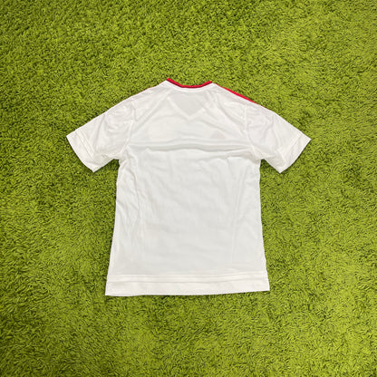 Adidas Manchester United Trikot weiß Größe M 2015 2016