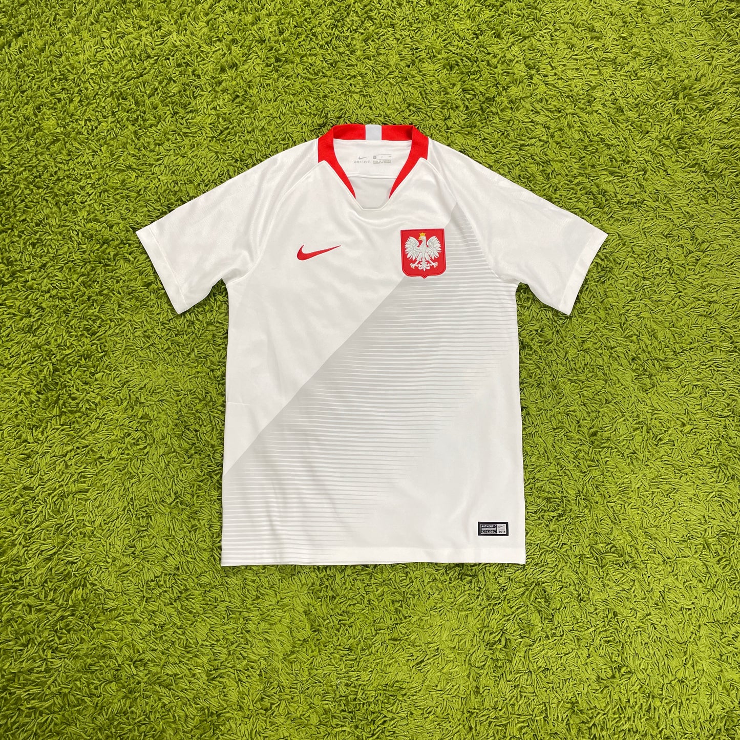 Nike Polen Trikot weiß Größe S 2018