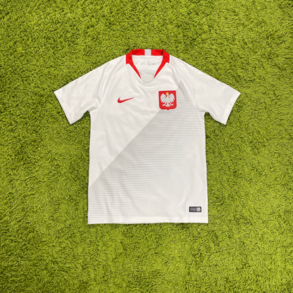 Nike Polen Trikot weiß Größe S 2018