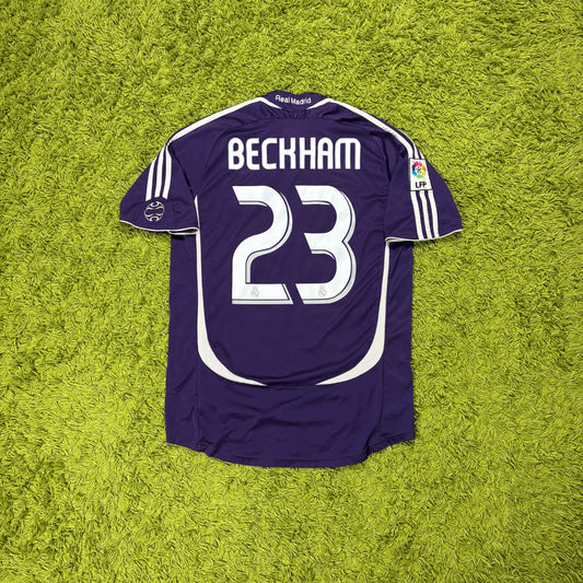 Adidas Real Madrid Beckham Trikot lila Größe M 2006 2007
