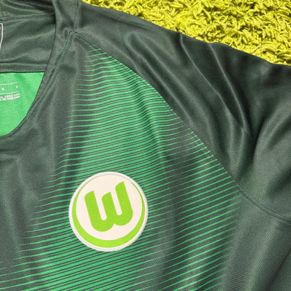 Nike VFL Wolfsburg Arnold Trikot Grün Größe L 2018 2019