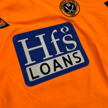 Le Coq Sportif Sheffield United Trikot Orange Größe M 2004 2005