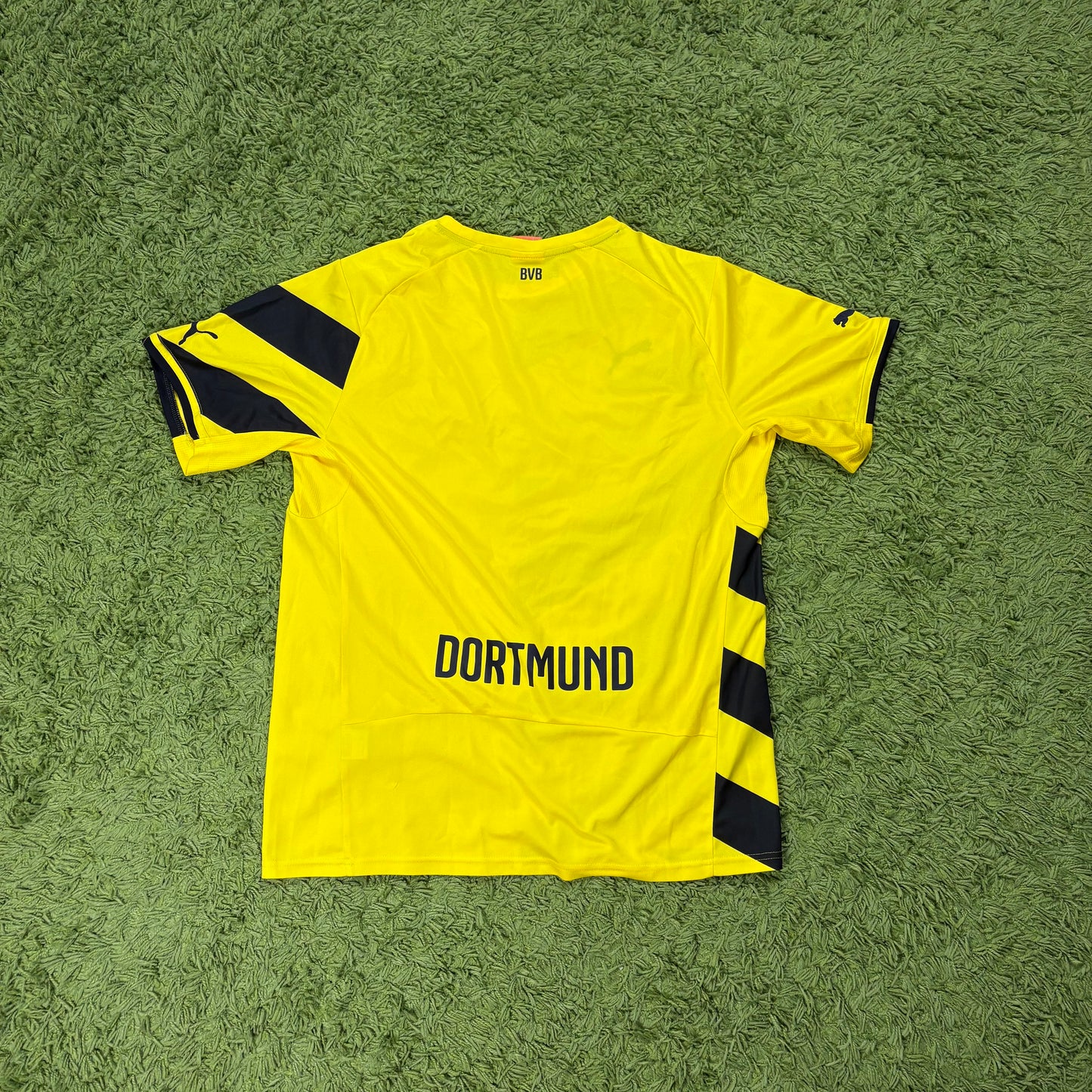 Puma BVB Borussia Dortmund Trikot Gelb Größe L 2014 2015