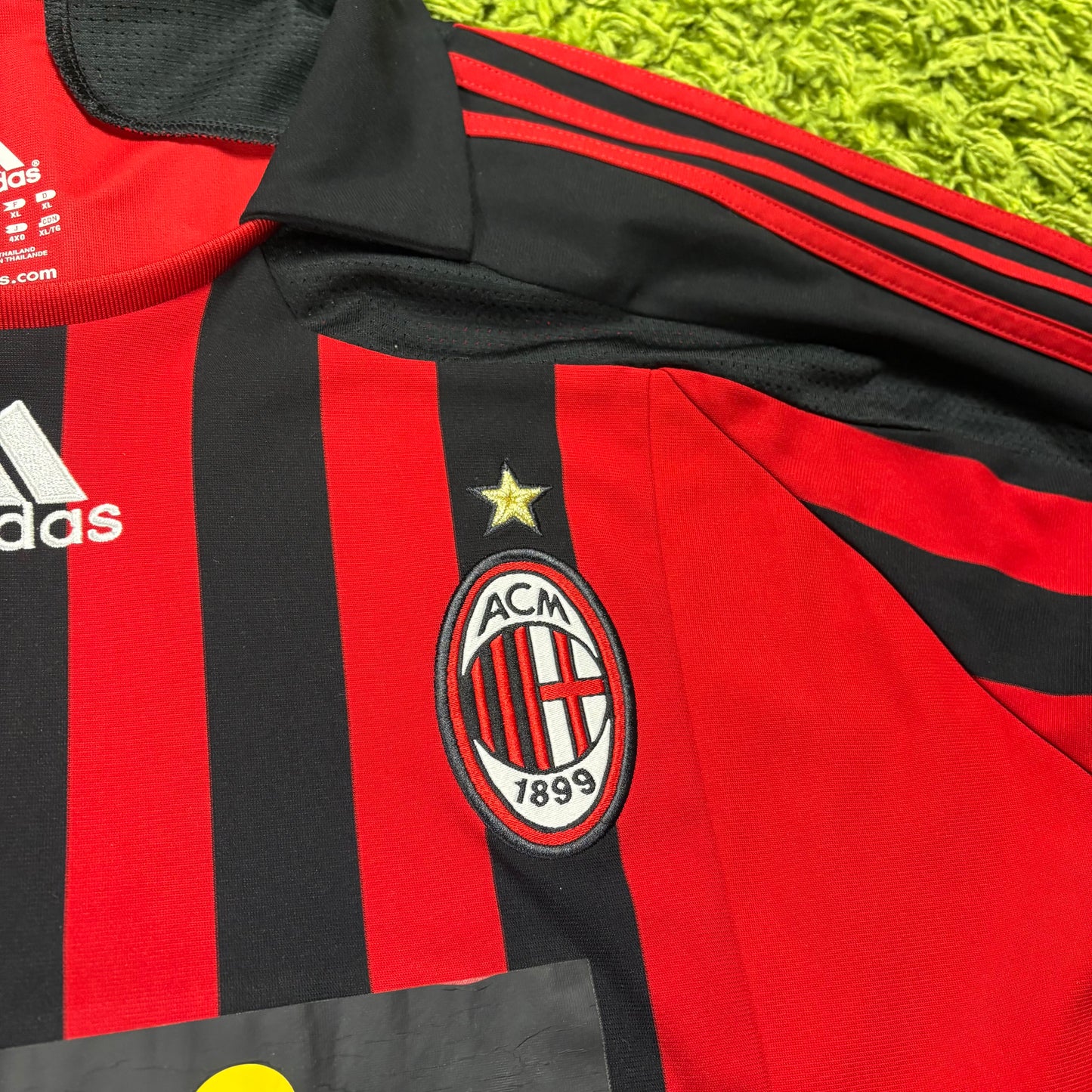 Adidas AC Mailand Milan Milano Ronaldo R9 Trikot rot Größe XL 2007 2008 #99