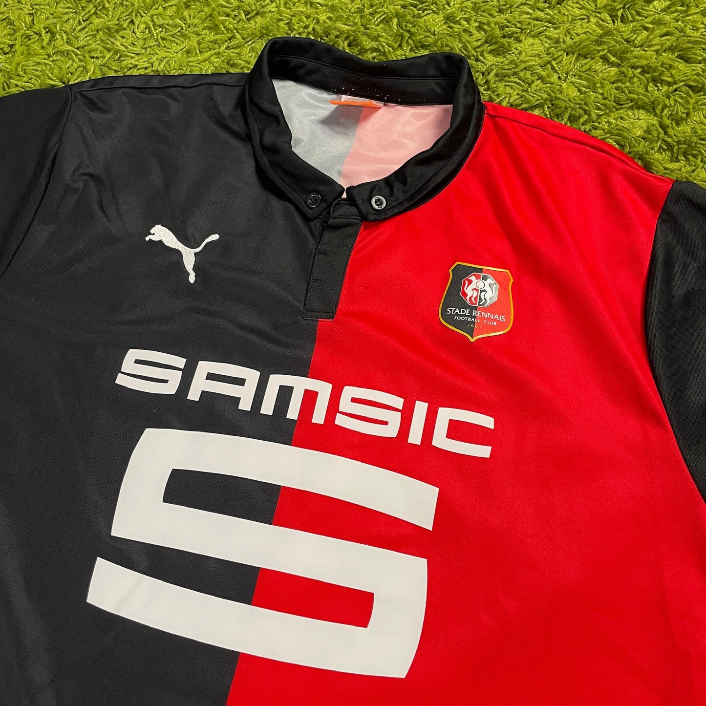 Puma Stade Rennes Trikot schwarz Größe XXL 2014 2015