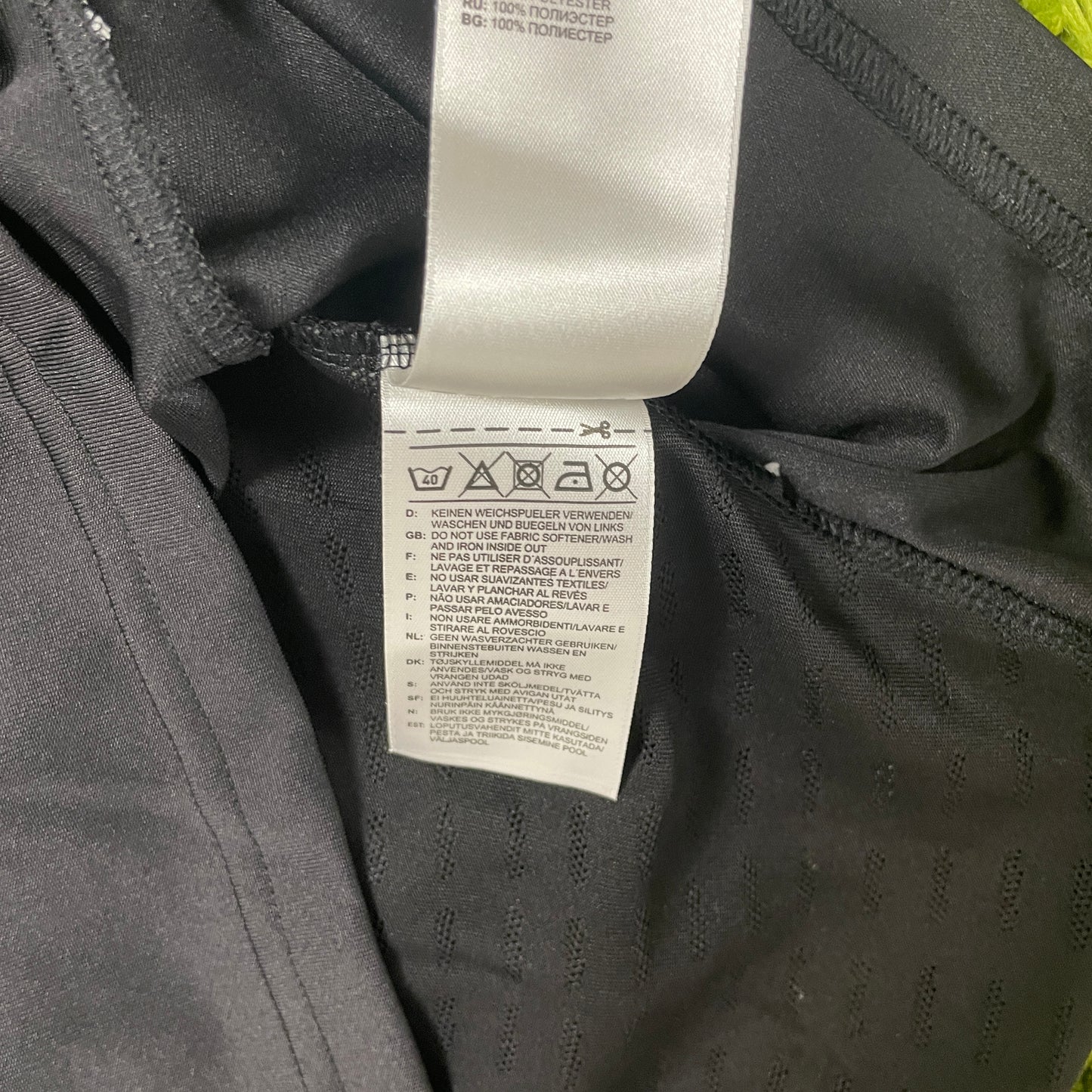 Adidas Partizan Belgrad Trikot schwarz Größe L 2010 2011