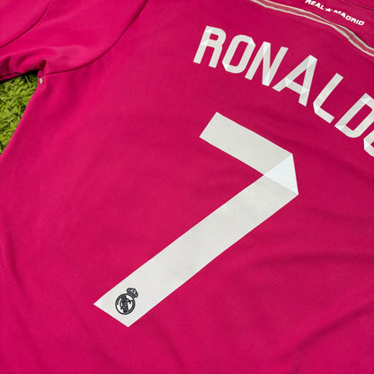 Adidas Real Madrid Ronaldo CR7 Trikot pink Größe M 2014 2015