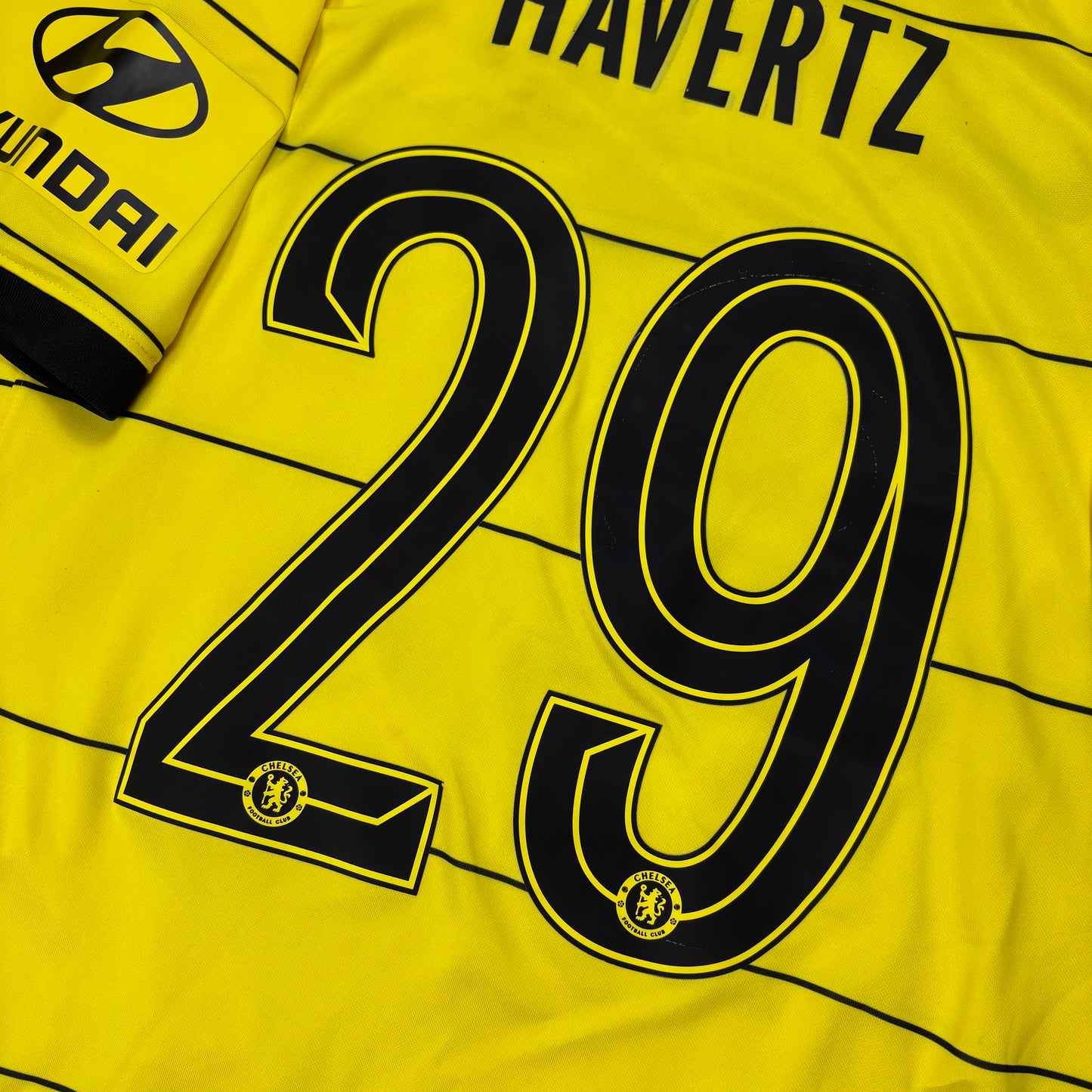 Nike Chelsea FC Havertz Trikot Gelb Größe M 2021 2022