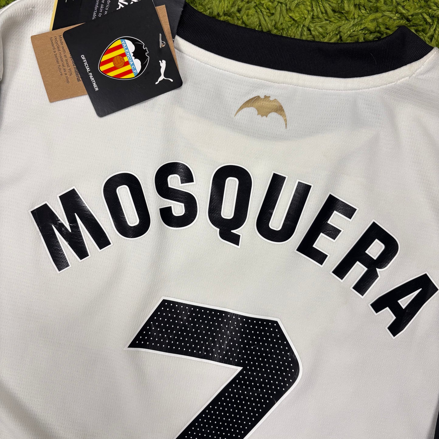 Puma Valencia CF Mosquera Trikot Weiß Größe L 2024 2025