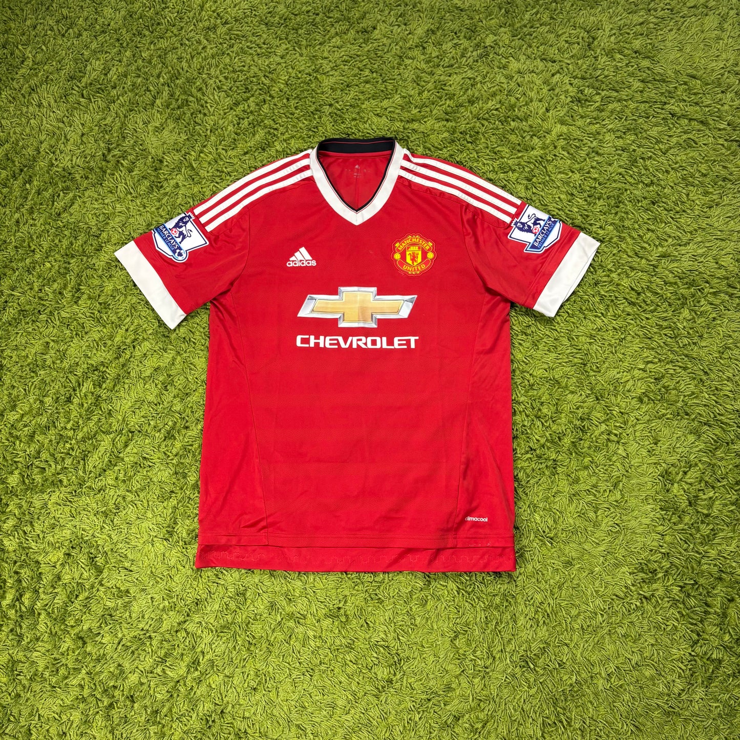 Adidas Manchester United Rashford Trikot rot Größe L 2015 2016