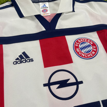 Adidas FC Bayern München Trikot weiß Salihamidzic Größe XL 2000 2002