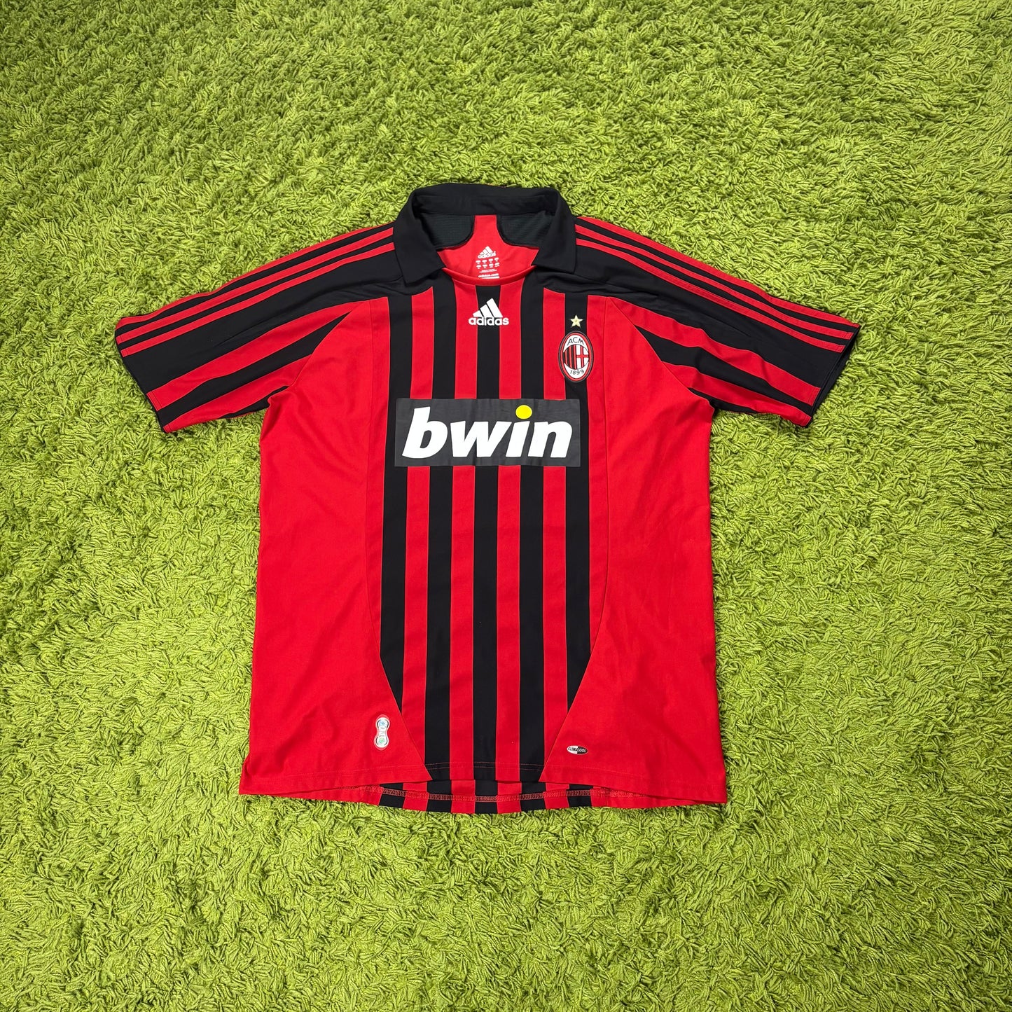 Adidas AC Mailand Milan Milano Ronaldo R9 Trikot rot Größe XL 2007 2008 #99