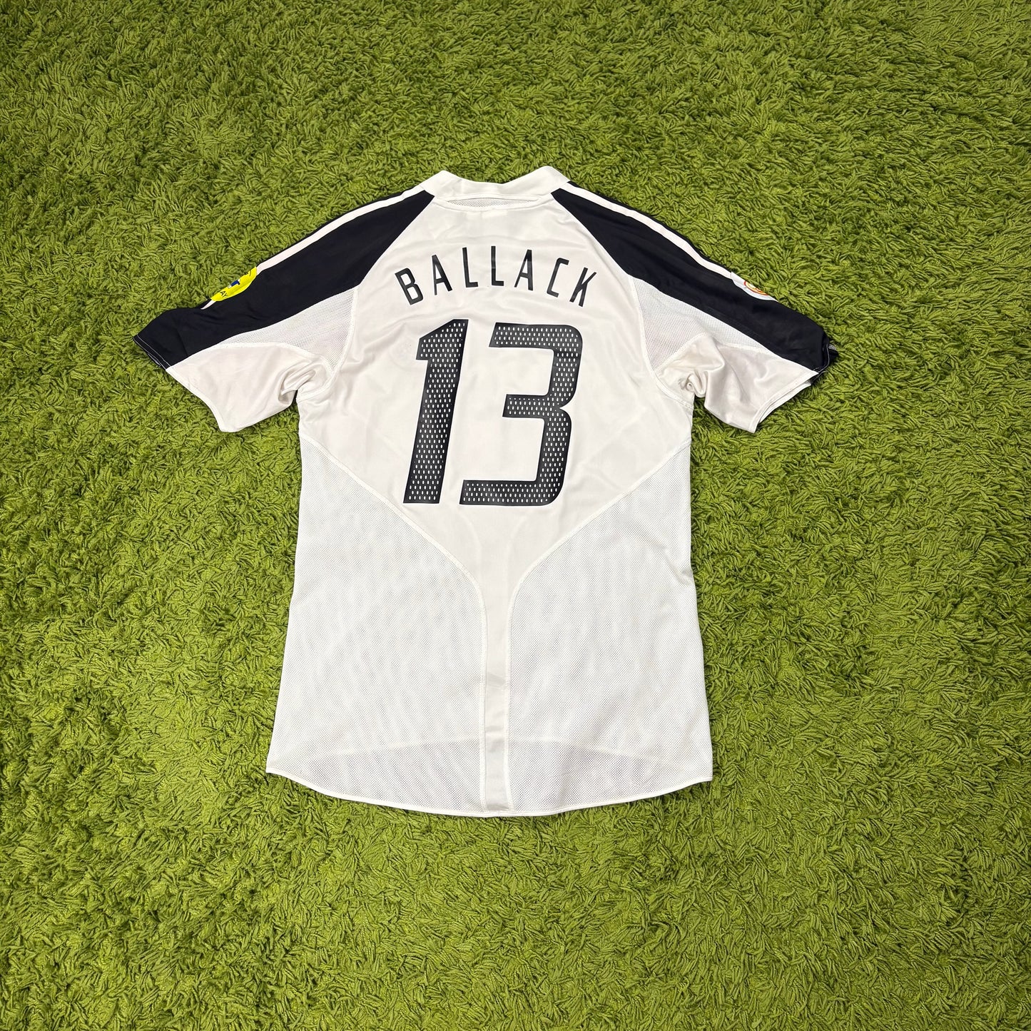 Adidas Deutschland DFB Ballack Trikot Weiß Größe M 2004