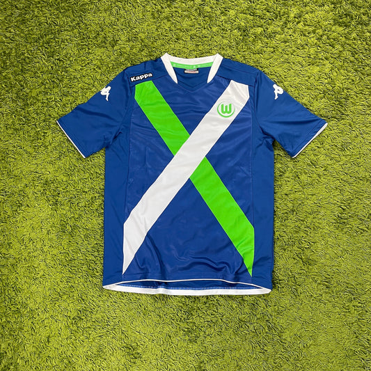 Kappa VFL Wolfsburg Trikot blau Größe L 2014 2015