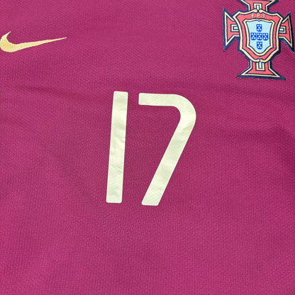 Nike Portugal Cristiano Ronaldo Trikot + Shorts Bordeaux rot Größe M 2006