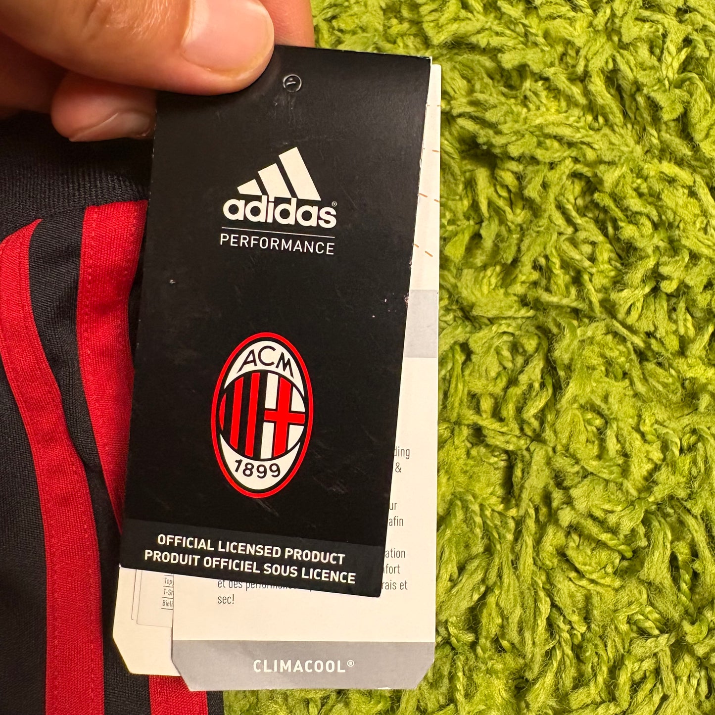 Adidas AC Mailand Ibrahimovic Milan Trikot rot schwarz Größe XL 2010 2011 Neu mit Etikett