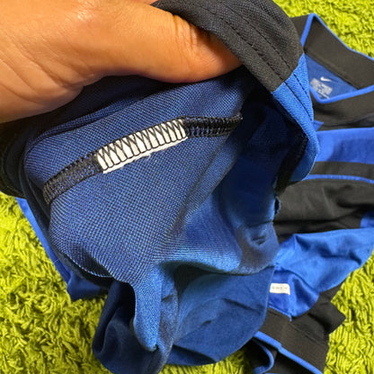 Nike Inter Mailand Milan Zamorano Trikot blau schwarz Größe L 2000 2001