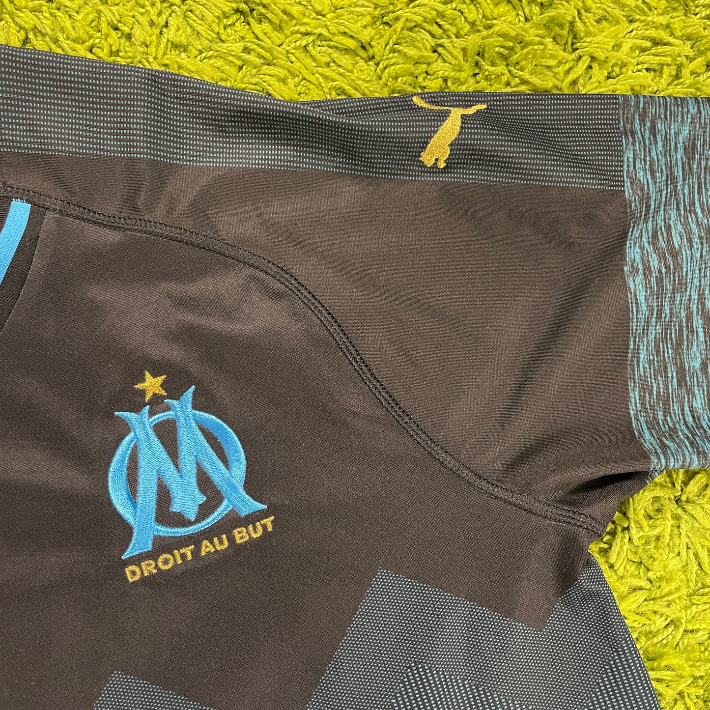 Puma Olympique Marseille Trikot schwarz Größe M 2018 2019