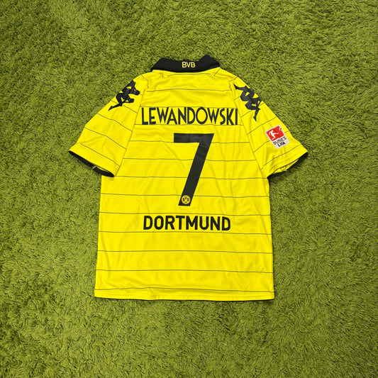 Kappa Borussia Dortmund BVB Lewandowski Trikot Gelb Größe XL 2010 2011