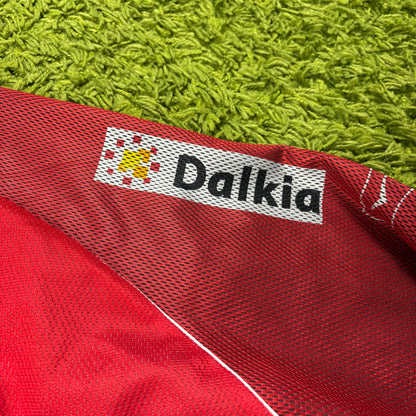 Duarig Grenoble Foot 38 André matchworn Trikot rot Größe XXL 2003 2004