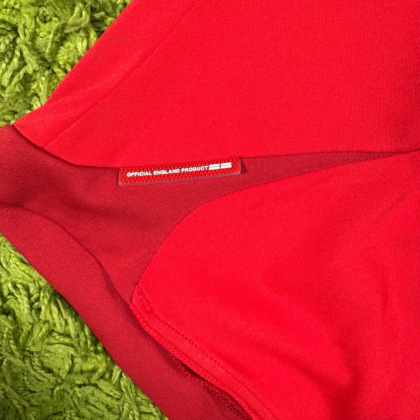 Umbro England Beckham Trikot Langarm rot Größe M 2004 2006