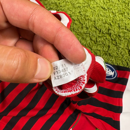 Adidas AC Mailand Milan Pato Trikot rot schwarz Größe XL 2010 2011