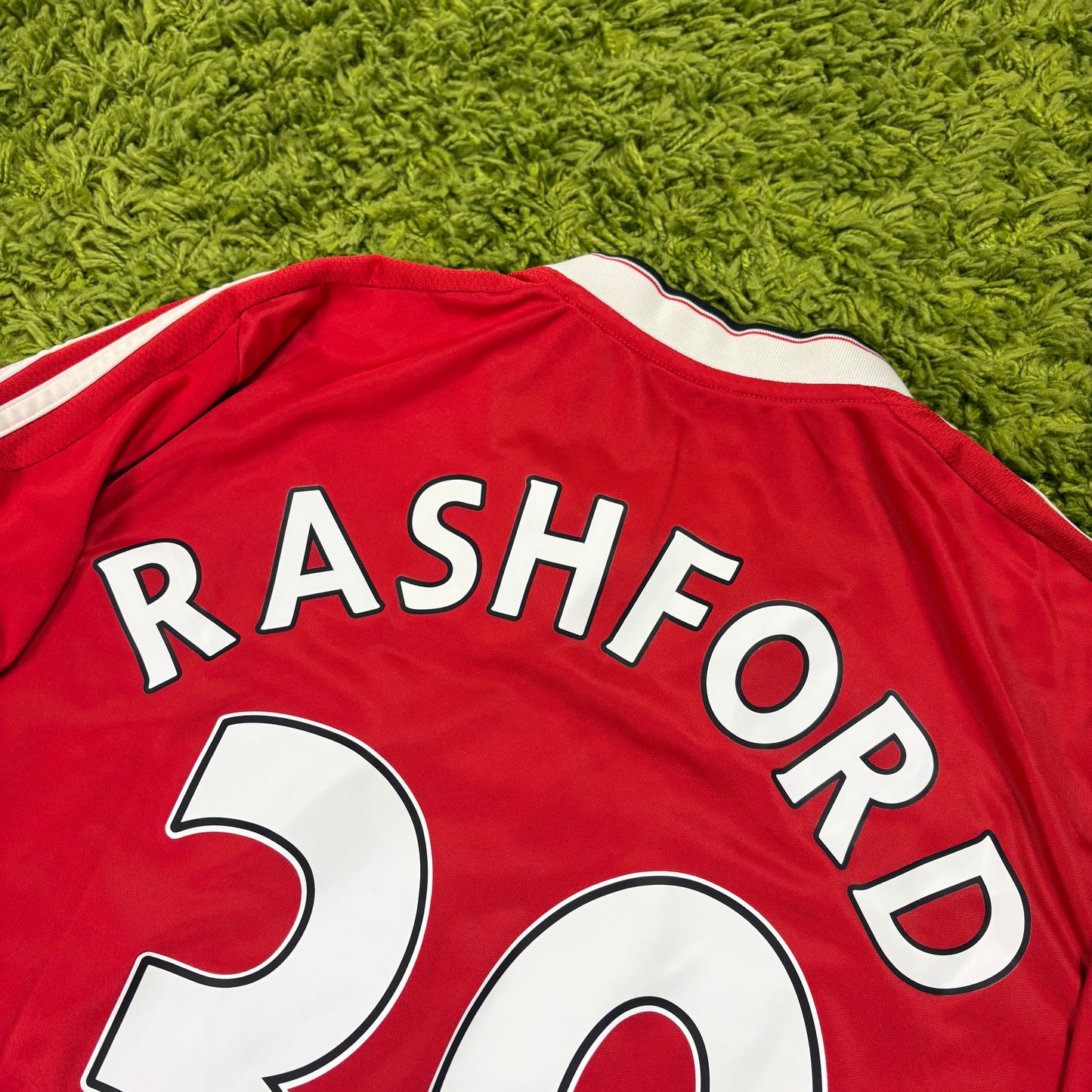 Adidas Manchester United Rashford Trikot rot Größe L 2015 2016