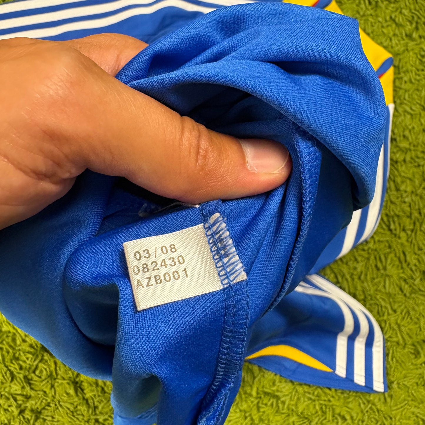 Adidas Japan Nakamura Trikot blau Größe L 2008