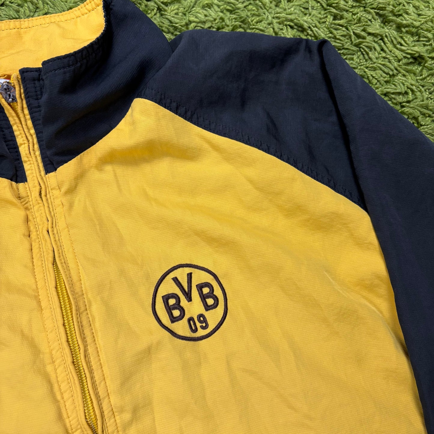 Nike Borussia Dortmund Trainingsjacke Jacke gelb Größe L 1998