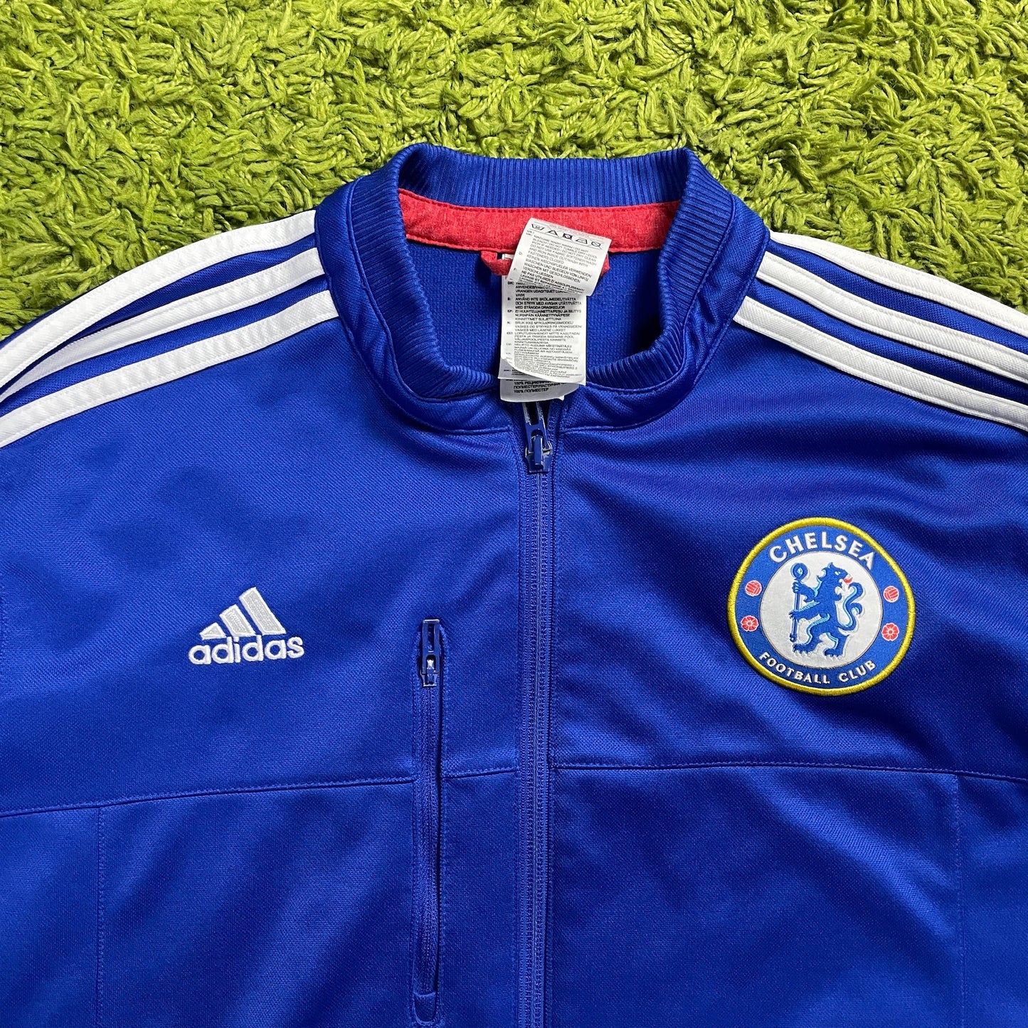 Adidas FC Chelsea Trainingsjacke Jacke blau Größe L London