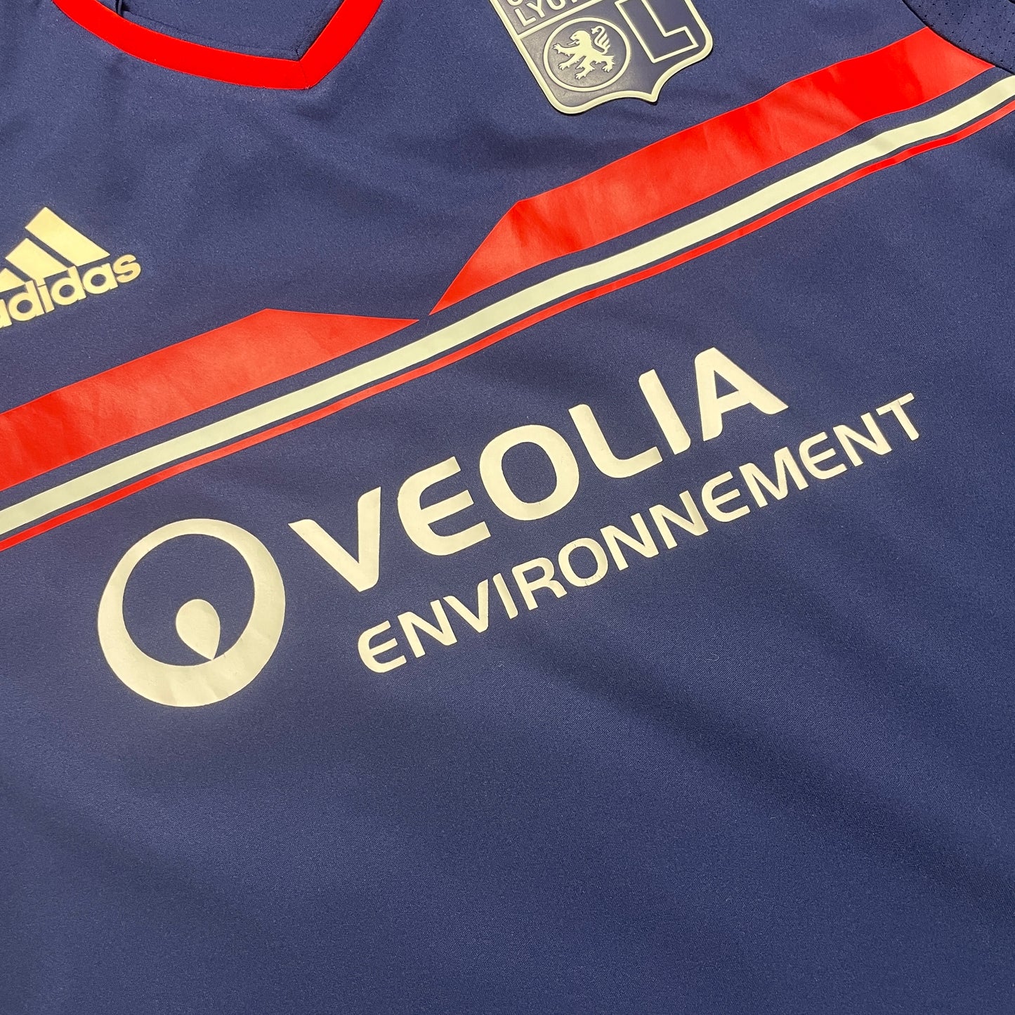 Adidas Olympique Lyon Trikot blau Größe L 2013 2014
