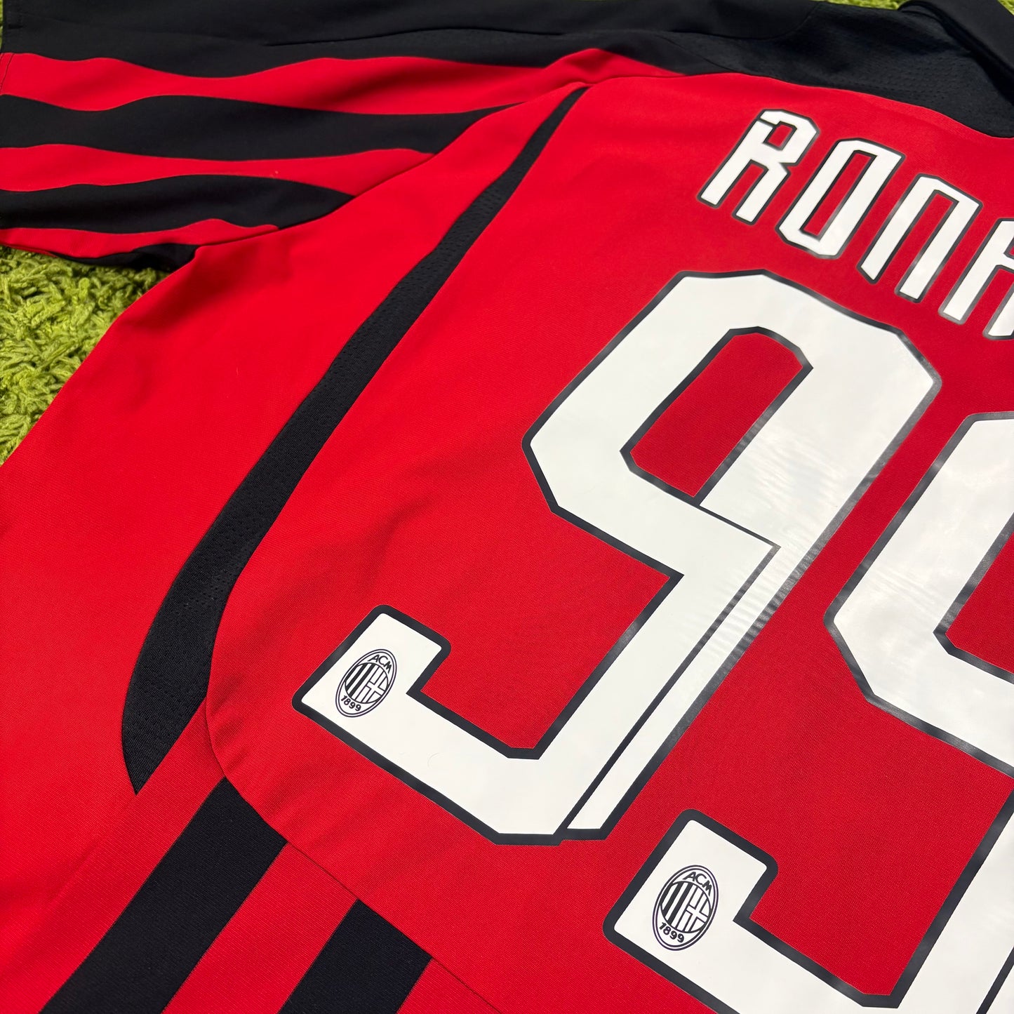 Adidas AC Mailand Milan Milano Ronaldo R9 Trikot rot Größe XL 2007 2008 #99