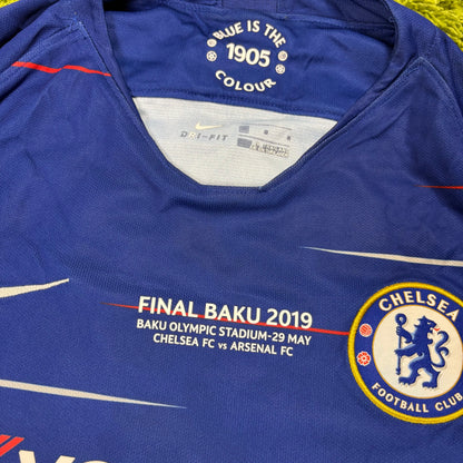 Nike FC Chelsea Hazard Trikot blau Größe M 2018 2019