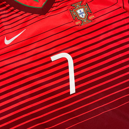 Nike Portugal Ronaldo Trikot rot Größe YXL - S 2014