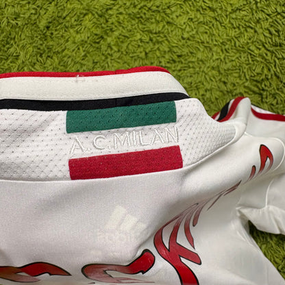 Adidas AC Mailand Milan Nocerino Trikot Weiß Größe M 2012 2013