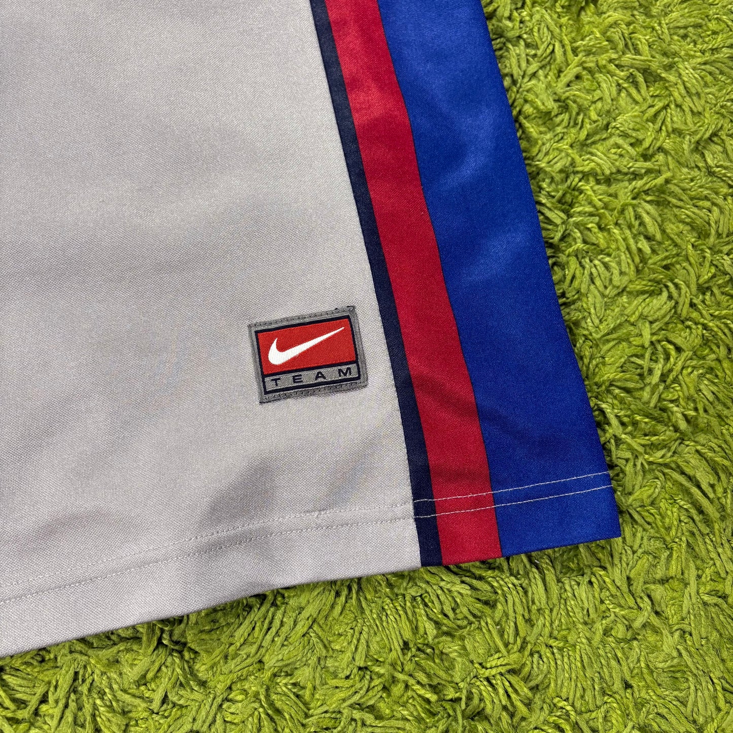 Nike FC Barcelona Guardiola Trikot grau Größe L 1999 2001
