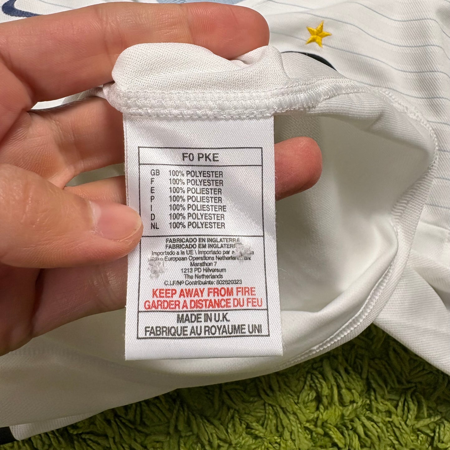 Nike Inter Mailand Milan Ronaldo R9 Trikot Weiß Größe XL 2000 2001