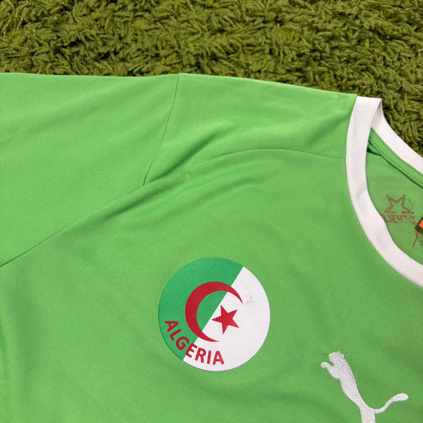 Puma Algerien Slimani Trikot grün Größe L 2014