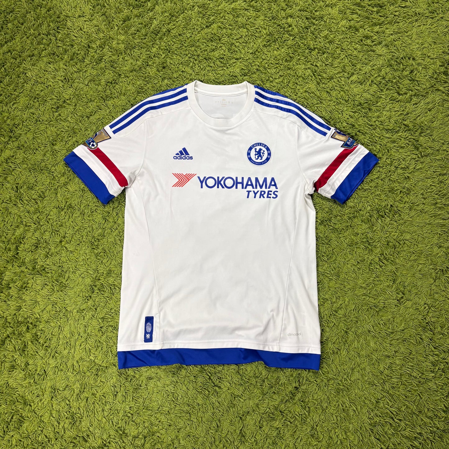 Adidas FC Chelsea Falcao Trikot Weiß Größe L 2015 2016