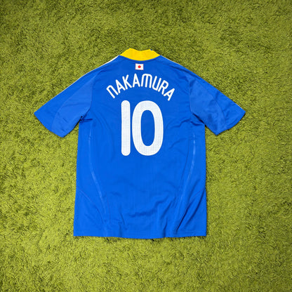 Adidas Japan Nakamura Trikot blau Größe L 2008