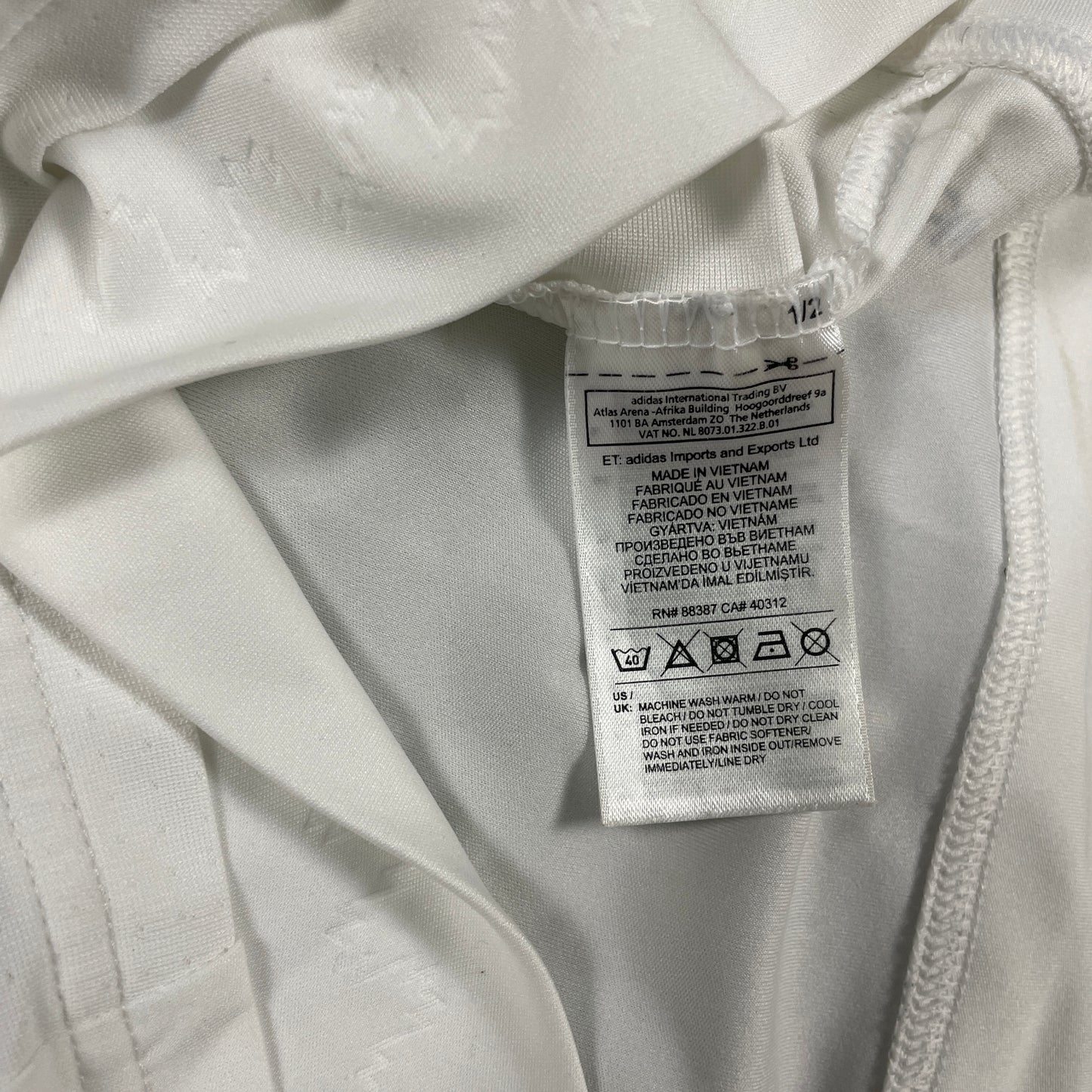 Adidas Manchester United Trikot weiß Größe M 2015 2016