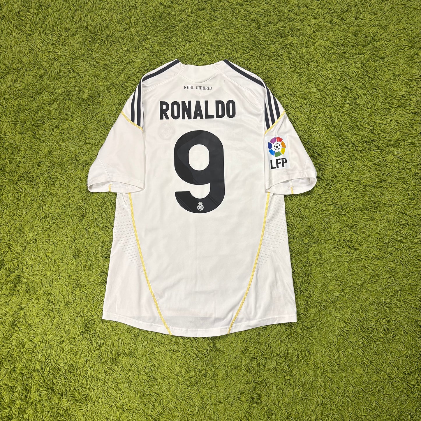 Adidas Real Madrid CR7 Ronaldo Trikot Weiß Größe L 2009 2010