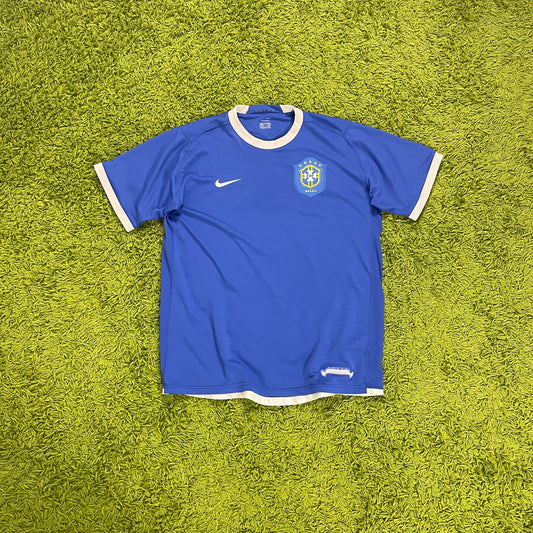 Nike Brasilien Trikot blau Größe L 2006 2008